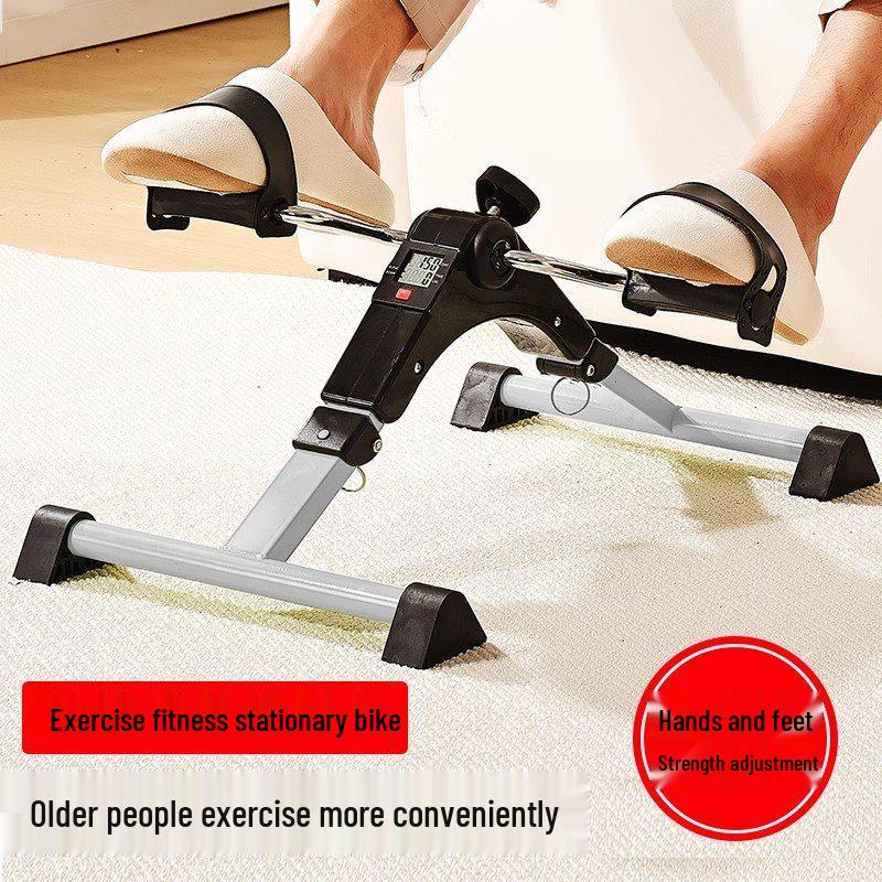 Dual-Use Mini Pedal Bike: Hand & Foot Rehabilitation Stepper for Seniors and Adults