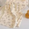 Baby Blanket for Soothing Relaxing Cotton Baby Comforter Calming Dotted Design Blanket for Newborns Cotton Swaddles Wrap