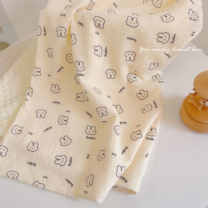 Baby Blanket for Soothing Relaxing Cotton Baby Comforter Calming Dotted Design Blanket for Newborns Cotton Swaddles Wrap