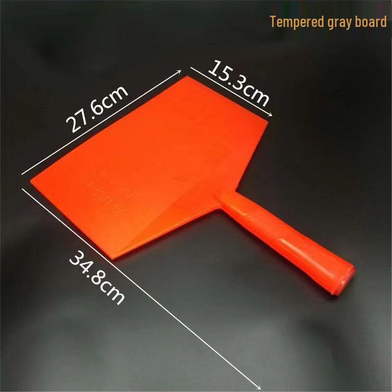 Tempered Plastic Mud Board & Trowel Set for Plastering and Tiling