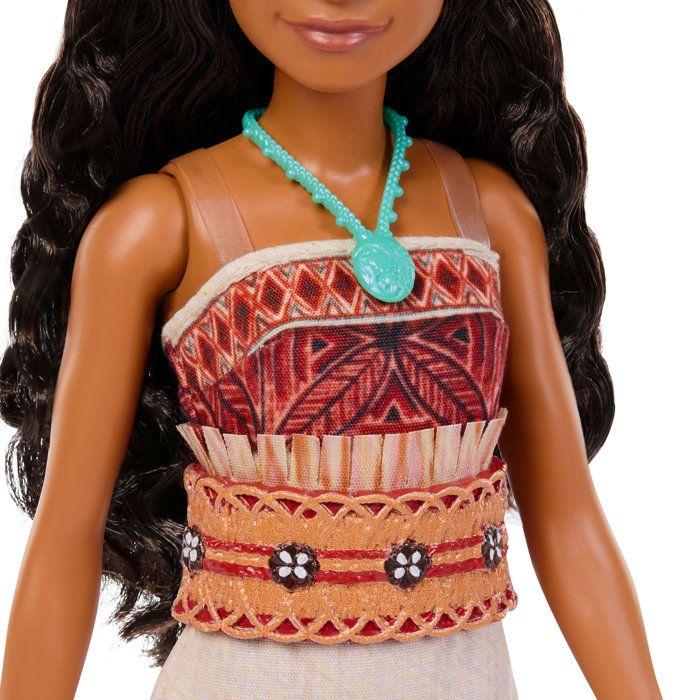 Poupée mannequin - DISNEY VAIANA - JLV15 - Poupée Vaiana - Tenue emblématique - Cheveux à coiffer