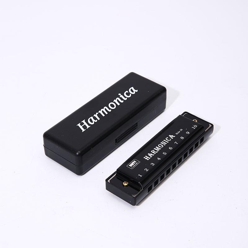Colorful 10-Hole Metal Harmonica for Beginners: Perfect for Students, Children, and Adults - Entry-Level Wind Instrument