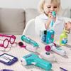 Xiongcheng Children's Playhouse Toy Set: Suitcase with Kitchen, Makeup, Medical Kit & Tableware - Perfect Birthday & Back-to-School Gift