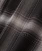 Avirex Long Sleeve Cotton Linen Ombre Size M Size Size OMBRE SHIRT Men's Shirt, (010), Black, 783-3120014, A/DINER/L/S C/L