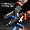 Multifunctional Stainless Steel Wire Stripper Specialized For Electricians Sturdy And Durable