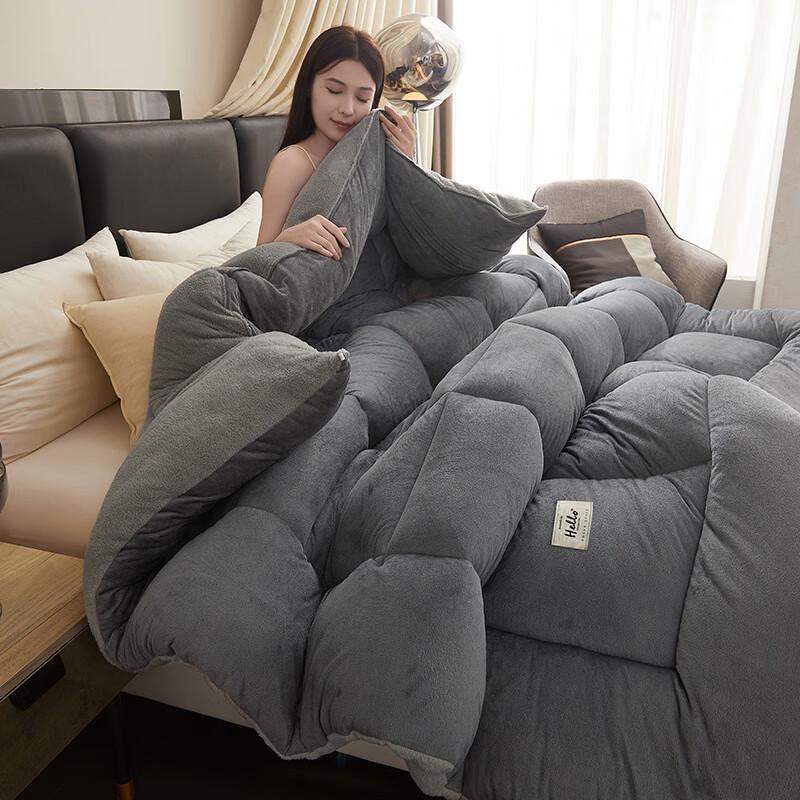 

LISM Milk Velvet Dual-Sided Thickened Comforter