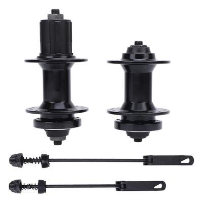 Mozzo a Cuscinetti per Mountain Bike 32 Fori Multivelocità Anteriore 100mm Posteriore 135mm Mozzo per Ciclo a Sgancio Rapido