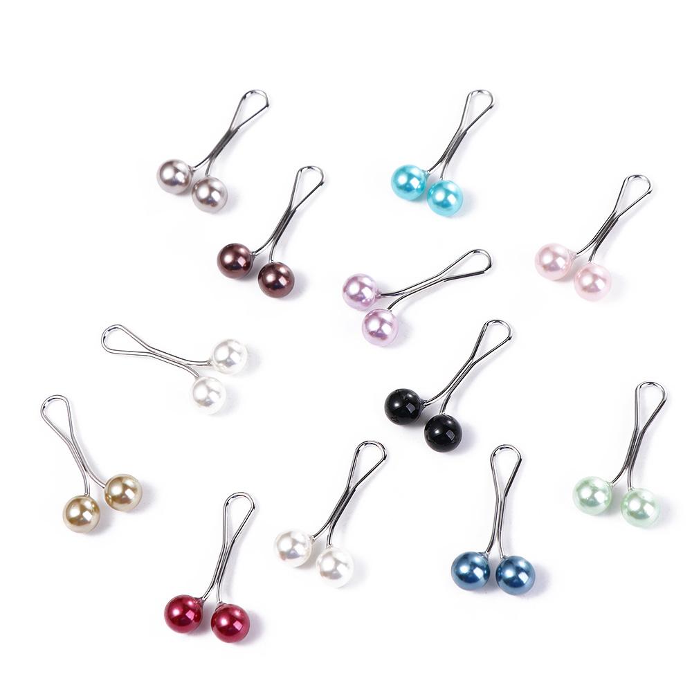 Scarf Buckle U Shape Hijab Scarf Clips Headscarf Pins Clips Muslim Scarf Shawl Clips Women Brooches