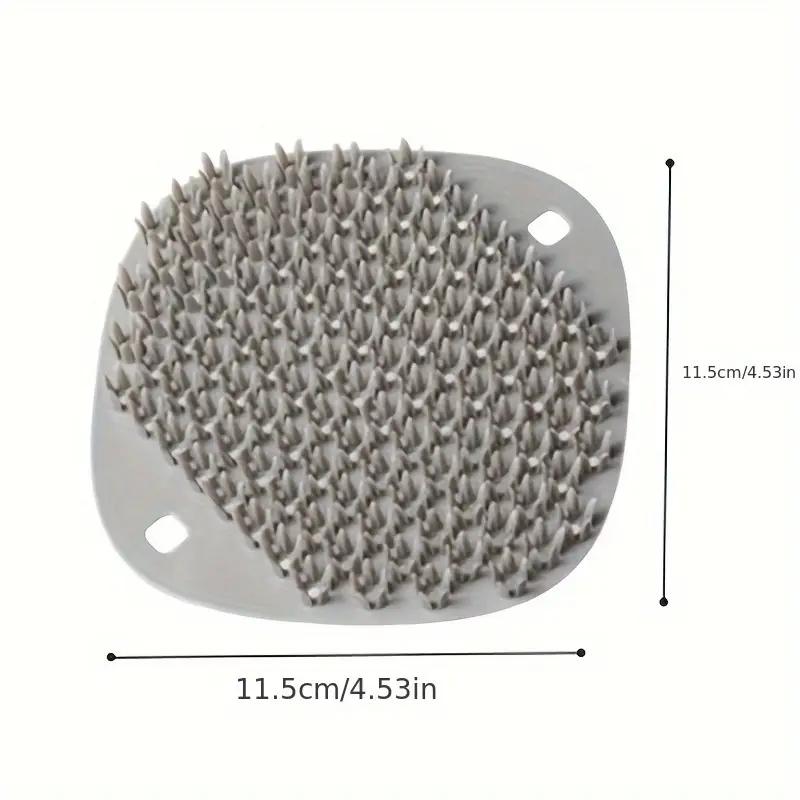 1PCS Silicone Fruit and Vegetable Cleaning Brush Dishwashing Brush Household Kitchen Decontamination Not Easy To Stick Oil Scouring Pad Pot Brush
