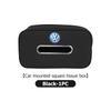 WET1 Car Tissue Box Seat Back Paper Towel Bag Tissue Storage Case For Volkswagen VW Scirocco Jetta Beetle Golf 4 5 6 Passat Polo B5