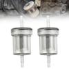 2pcs In-line Diesel Fuel Filter For Eberspacher Heater For Camper RV Brand New And High Quality Transparent Diesel Fuel Filter