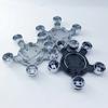 For VW Volkswagen Jetta MK5 Golf 4pcs 135mm Volkswagen Golf Polo Car Wheel Center Caps 5Pins Rim Hub Cover Hubcap Logo Badge Emb