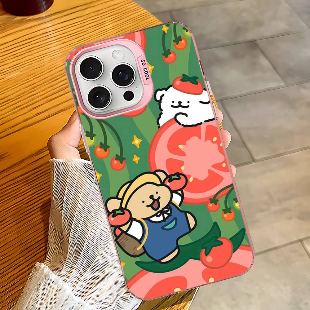 Maltese Cute Line Puppy Dog For IPhone 17 16 15 14 13 12 11 Pro Max Plus Matte Color Back Phone Cover