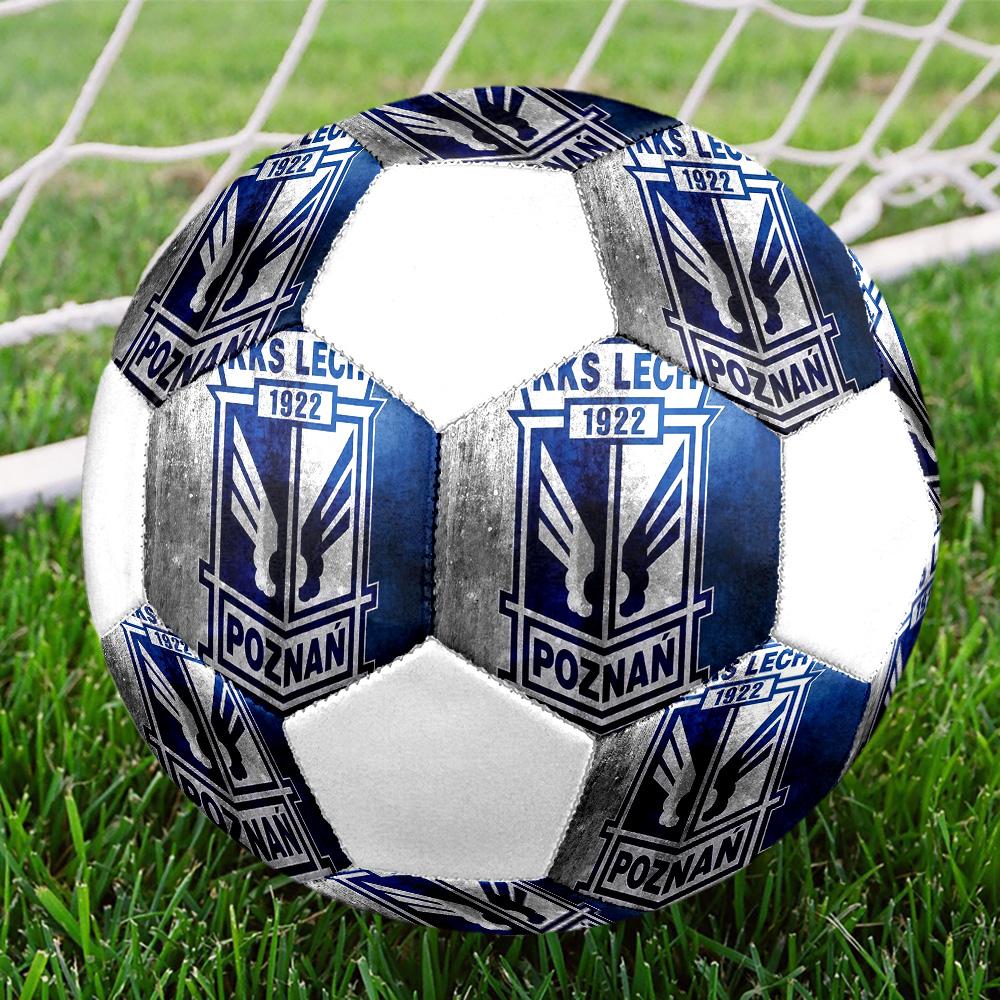1PC KKS Lech poster size 5 soccer ball PrahaIndoor Soccer Ball Colorful All Ages Machine Stitched PVC Competition Ready Durable High-Bounce
