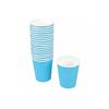 Set de 20 gobelets en carton 23 cl bleu
