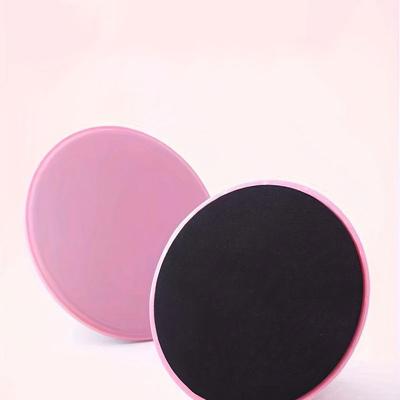 2 PC Pilates Slide Plate Yoga Ab Foot Fitness Slide Plate Home Exercise Core Training Slide Board Slide Mat