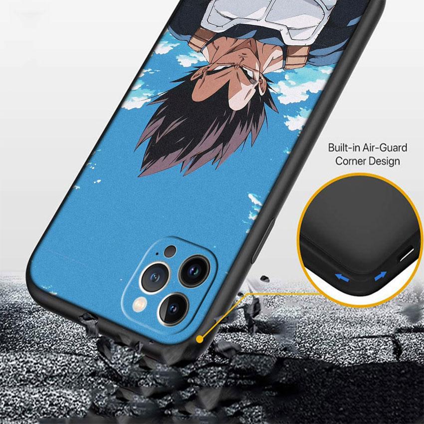 LO39 Dragon Ball Vegeta Soft Shell Phone Case for Redmi Note 13 14 Pro+ Plus A3 A3X 13X 13C 13R 14S 14C 14R
