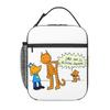 Dog Man Borsa Pranzo Termica Carina per Animali Domestici per Donne Bambini Scatole Alimentari Portatili Borsa Termica Tote