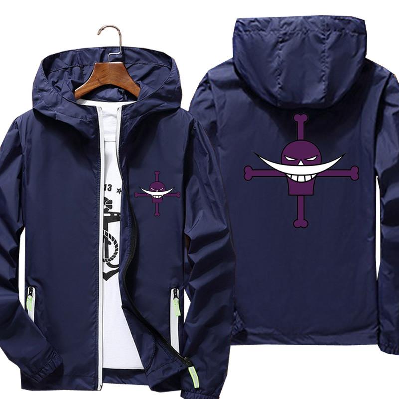 Pirate Anime Windproof and Sunscreen Thin Jacket Hooded Jacket