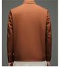 2026 Men's Spring Lapel Zipper Jacket: Casual, Trendy, and Versatile for Middle-aged Dads