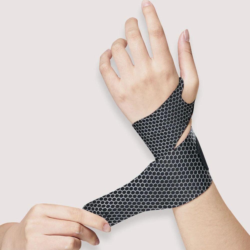 Adjustable Wrist Support Strap Breathable Wrist Brace Sport Slim Wrist Wraps  Thumb Support