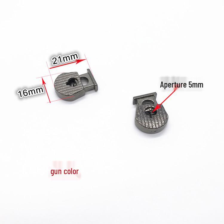 Metal Spring Pig Nose Anti-Slip Hat Drawstring Rope Lock Buckle Accessories