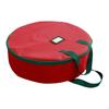Christmas Decoration Case Garland Wreaths Container Oxford Cloth Wreath Storage Bag for Festival
