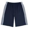 Summer School Uniform Shorts: Navy Blue Cotton Pants with One Stripe for Middle School and Two Stripes for Primary Students