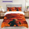 3pc Naruto-themed Printed Bedding Set( Without Core), Soft and Skin-friendly, Suitable for Bedroom or Guest Room
