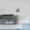 Rustic Home Decoration Tray And Horse Sculpture Figurine Artwork Collectible Art Ornament for