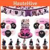 Decoraciones de Fiesta de Cumpleaños Temáticas de Blackpink Suministros de Fiesta Lindos y Elegantes