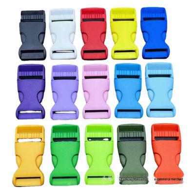 Bunte 15-25mm Plastik-Schnappschließe für Taschen und Rucksäcke