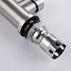 Flexible Single lever Hole Mixer Cold and Hot  Water Tap Stainless steel Brushed Sink On-board installation Kitchen Faucet