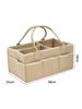 Large Felt Diaper Storage Tote Bag