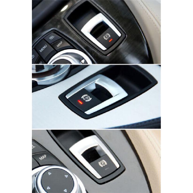 Matte Black Car Central Handbrake P Button Trim For BMW Z4 E89 09 10 11 12 13 14