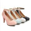 Children Girls High Heel Shoes Kids Princess Shoes Fashion Simple Platform Pumps Women's High Heels For Party Wedding 31-43