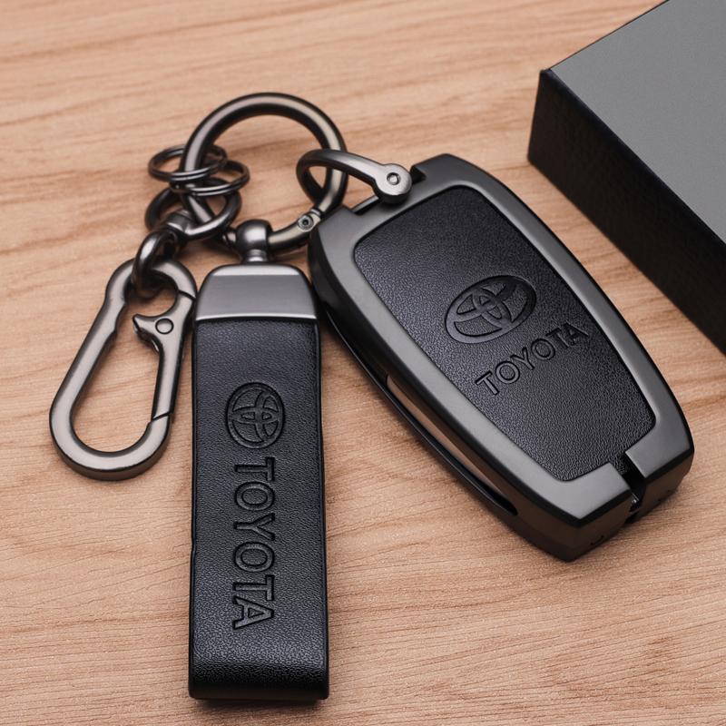 AOP1 Car Remote Key Case Cover for Toyota GR RAV4 Crown Hilux Fortuner Corolla SE 2023 Camry Yaris Land Cruiser Prado Venza Accessory