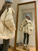 Design Sense Women's Winter 2024 Thickened Warm Loose Style Cotton Jacket with Diagonal Zipper