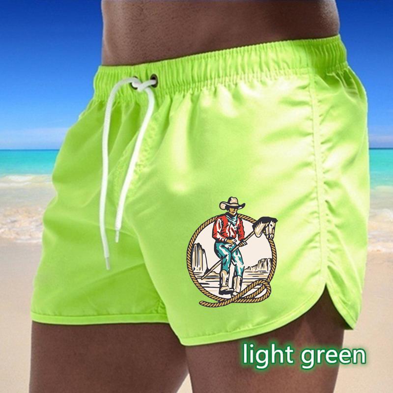 BBK-78 Summer New Men's Quick-Drying Swim Trunks Sports Pants Swimwear Beach Shorts Jogging Shorts Sports Creative Basketball Print