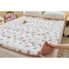 WTEMPO Printed Smooth Surface Foldable High Quality Soft Cotton-filled Mattress All Seasons Thick Bedroom Tatami School Dormitory Bed Mattress Pad