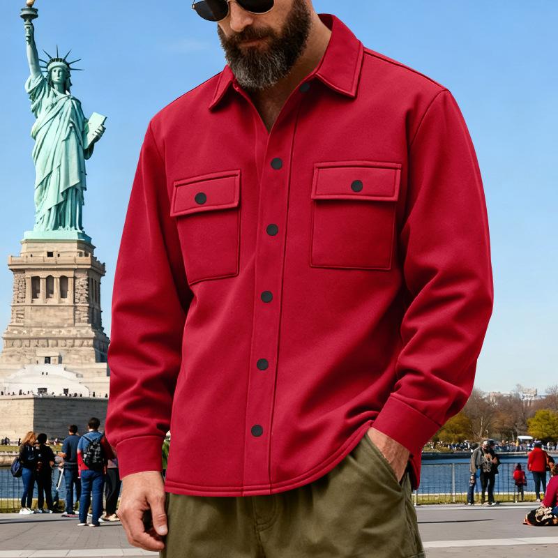2026 New Autumn and Winter Fashionable Men s Loose Jackets M
