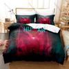 Once Human Duvet Cover + 2 Pillowcases, Survival Game Print Bedding Set Soft Fabric for Gamers Decor & Gift