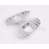 Front Fog Light Cover Trim for - Toyota RAV4 ABS Chrome Decoration 2PCS