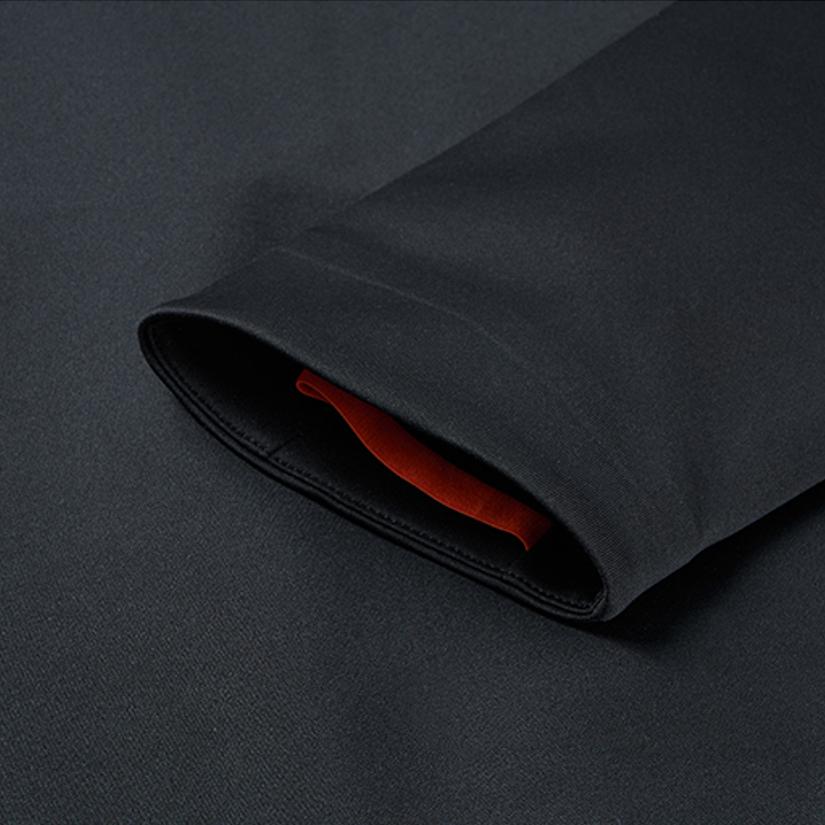 Saucony Solid Color Pullover Sweatshirt Unisex tops Black SC3230302A-BK01