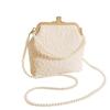 Mobile Phone Bag New Cloud Cheongsam Women's Bag Pearl Chain Messenger Bag Mouth Gold Cosmetic Bag