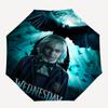 1pc Addams Family Wednesday Enid1 Umbrella, Sun Protection, And UV Shielding. It Has Eight Sturdy Ribs for Outdoor Use And Perfect Gift