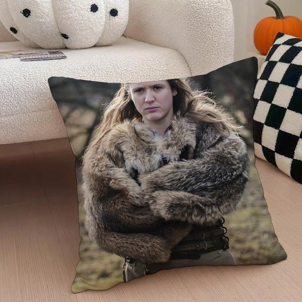 EEmily Cox Cushion Cover Throw Pillow Cover Hidden Button Durable Polyester Chair Cushion