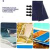 ORFOFE Replacement Cover for Folding Lounge Chairs Breathable Fabric Smooth Surface for Balcony and Beach Summer Vibe