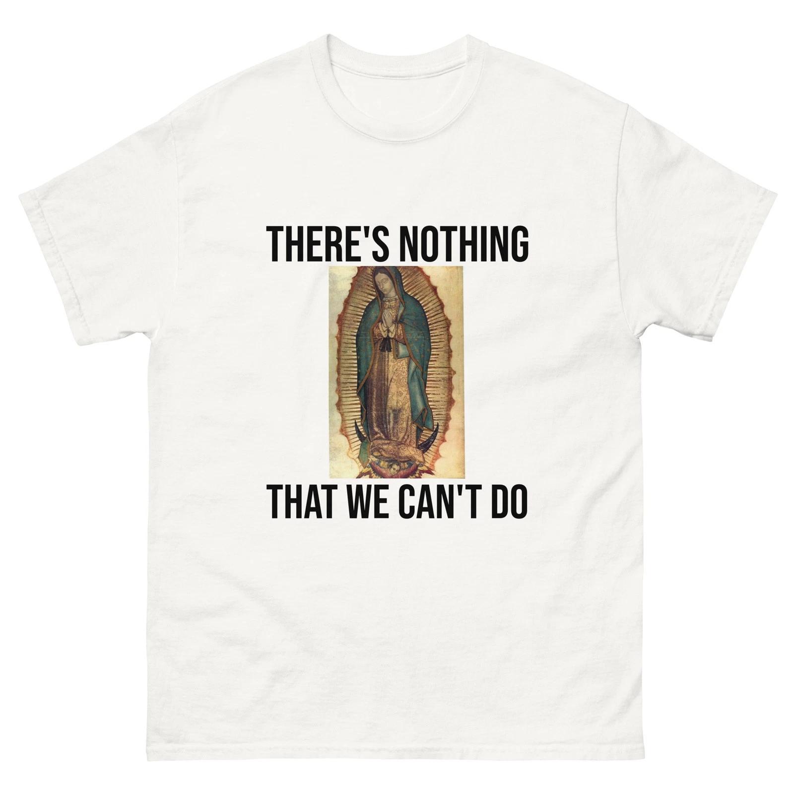 Madonna Love Vibration Catholic Miracle Lady of Guadalupe tee shirt t-shirt L