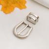 1/2Pcs 2cm Inner Diameter Metal Pin Buckle For Thin Belts Women's Belt Accessories Fashionable Belt Buckles